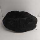 Calming Anti-Anxiety Donut Dog & Cat Bed, Warming Cozy Soft Round Cushion, Fluffy Faux Fur Plush Cuddler for Small Medium Dogs and Cats  30.0"L x 30.0"W 