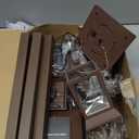 6Pack Solar Pathway Lights Outdoor Waterproof IP65, Solar Lights Outdoor with Hook, Upgraded 1000mAH Battery, Up to 12Hrs, Auto On/Off, Garden Decor for Yard, Driveway, Walkway (LED)