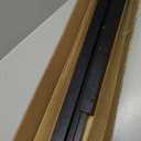 A - Frame Wooden Display Easel - Adjustable Lyre Beechwood Studio Easel Stand Holding Canvas Up to 90", Inclinable Artist Floor Painting Easel for Artwork Painting, Black, 25 Inches X 25 Inches X 61 Inches
