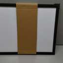 U Brands Magnetic Dry Erase Board White Board, 24" x 18" Inches, Black Wood Frame (307U00-01)