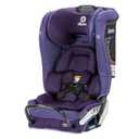 Diono Radian 3RXT SafePlus, 4-in-1 Convertible Car Seat, Rear and Forward Facing, SafePlus Engineering, 3 Stage Infant Protection, 10 Years 1 Car Seat, Slim Fit 3 Across, Purple Wildberry