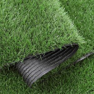 LFL Artificial Grass Turf 3 Feet X 20 Feet, 1.38" Height Indoor/Outdoor Synthetic Fake Grass Rug with Drainage Holes, Perfect Pet Artificial Turf Grass Mat for Garden Lawn Balcony Landscape Decoration