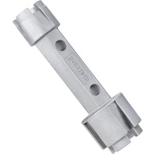 DURATECH Tub Drain Remover Wrench, Dual Ended Aluminum Alloy Wrench for Bath and Shower Drains (1-Pack)