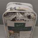 Woolrich Heated Throw Blanket with Ultra Soft Plush and Sherpa Reverse, 12 Heat Settings, Auto Shut-Off, Farmhouse & English Country Gift Throw  Deer Toile Pattern, 50"x60"