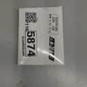 Blulu 24 Pack 3/8 in Nylon Window Screen Clip with Screws Offset Clips for Fastens Storm Window, Storm Panels, Screen Door Clips (White)