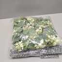 Vlorart 22 Inch Artificial Spring Summer Christmas Greenery Wreaths for Front Door Green Eucalyptus Leaf Wreath Decor Boxwood with Big Berries for Outside Year Round