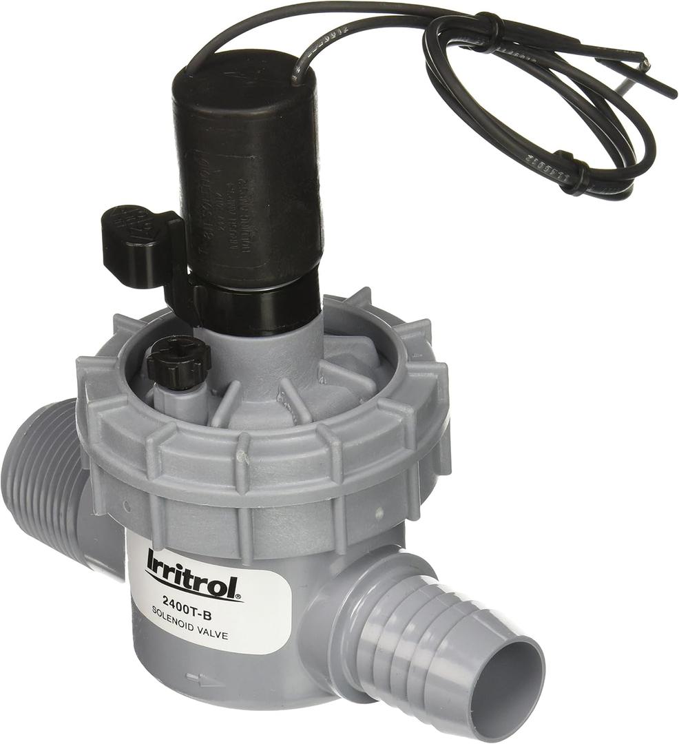 Irritrol 2400T-B Globe Valve Male x Barb Connection, 1"