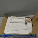 WESTREE Dual Monitor Stand Riser, Wood and Steel Monitor Stand Riser, Computer Monitor Stand for 2 Monitors, MultiPurpose Desktop Storage Stand for Computer,Laptop,Printer,TV, 36.22 x 8.66 x 4.92 inches