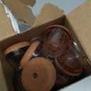 PISAO 24 Pcs Chair Leg Floor Protectors, Silicone Chair Leg Protectors Caps Covers for Hardwood Floors, Furniture Pads Sliders with Wrapped Felt Bottom Medium (Fit:0.76"-1.18")