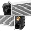 1690 Radiator Compatible with 1988-1999 Chevy GMC C/K 1500 2500 3500 Pickup Suburban 4.3L 5.0L 5.7L AT Factory Style Aluminum Core Replacement Cooling Radiator CU1690 8010622 DPI1690 52470425 52470426