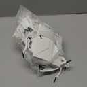 20 Pieces Extra Small Gift Bags 4 x 4.75 x 2.36inch Small Paper Bag with Handles Bulk Mini Party Favors Bags Tiny Thank You Favor Bag for Mother's Day Wedding Birthday Bridal Shower Party (WHITE)