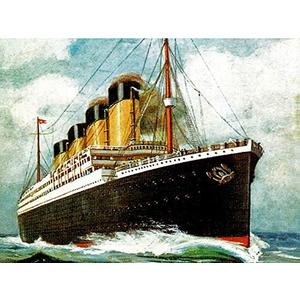 Jigsaw Puzzle 70 Pieces Puzzles for Vintage Ocean Rms Titanic Liner Draw Interesting and Warm Art Adult Puzzle Intellective Educational