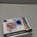 Gift for Girls Kids Camera: Instant Print Dual Lens Digital Camera Toys for Girl 3-12 Birthday Christmas Valentines Gifts for Kid Girls Boys Ages 3 4 5 6 7 8 9 10 with 32G SD Card Storage Bag Pink