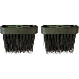 2 PCS Fireplace Brush Replacement Head, Hearth Brush for Fire Pit, Wood Burning Stove