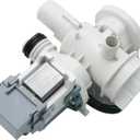 Anxingo DC96-01585L Washer Drain Pump, Replacement for WF210ANW/XAA-04 WF361BVBEWR/A2-01 WF433BTGJWR/A1-00 WF433BTGJWR/A2-00 Washing Machine, Replaces DC96-01585L