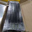 Car Vehicle Curbside Driveway Ramp - 4ft Heavy Duty Rubber Threshold Bridge Track Curb Ramp, for Loading Dock, Garage, Sidewalk, Truck, Scooter, Bike, Motorcycle, Wheelchair Mobility - Pyle PCRBDR21