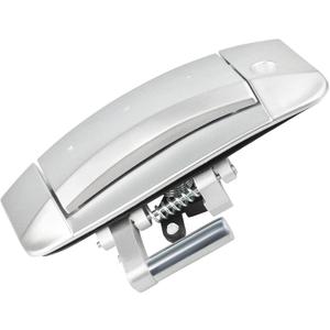 NPAUTO Front Left Driver Side Door Handle Exterior fit for Nissan 350Z 2003 2004 2005 2006 2007 2008 2009, Outside, 80607-CD41E 80607-CD40B 80607-CD40E, Silver