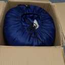 Coleman Brazos 20/30F Adult Cool-Weather Sleeping Bag with No-Snag Zipper & Stuff Sack, Machine Washable, Great for Camping, Traveling, Guests, & More