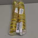 Leitee 24 Pcs Fillable Easter Eggs 3.15'' Golden Metallic Easter Eggs Plastic Golden Box for Filling Treats Chicks Theme Party Favor Hunting Basket Stuffers Fillers