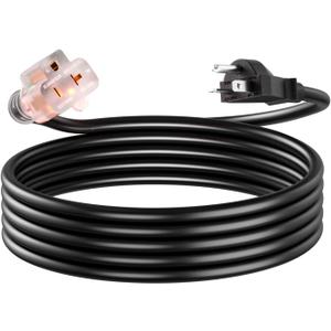 FIRMERST 20 Amp 12 Gauge 50 Feet 125 Volt Outdoor Extension Cord NEMA 5-20P to 5-15/20R (T-Blade Outlet)
