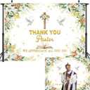 Pastor Appreciation Week Backdrop Banner 2.1x1.5m Thank You Pastor Photography Background Church Appreciation Month Party Decorations Photo Booth Props