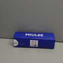 MIULEE Outdoor Waterproof Throw Pillow Covers Decorative Farmhouse Water Resistant Cushion Covers for Tent Patio Garden Couch Sofa Pack of 2, 20x20 Inch Black