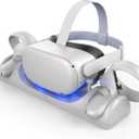 Surge META Quest 2 VR Charge Dock: White
