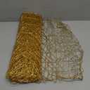 DII Woven Paper Tabletop Collection Holiday or Event Dcor, Table Runner, 14x72, Gold