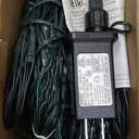 12ft x 5ft 360 LED Christmas Net Lights, 8 Modes Waterproof With Timer Low Voltage Connectable Mesh Lights for Trees, Bushes, Shurb, Garden, Outdoor Decoration(1 Pack, Green Wire, Multi-colored)