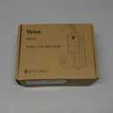 Veise VE018 Smart Knob Handle Lock - Fingerprint, App Control, Keyless Entry for Front Door and Bedroom, Electronic Digital Keypad, Auto Lock, Remote Access Sharing, IP55 Weatherproof, Satin Nickel