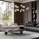 Crystal Sputnik Chandelier with 16-Light Modern Light Fixtures