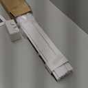 LazBlinds No Tools No Drill Cordless 1" Vinyl Mini Blinds, 100% Privacy S-Curve Blinds for Indoor Windows, Room Darkening Horizontal Window Blinds and Shades for Home, 20" W x 36" H, White