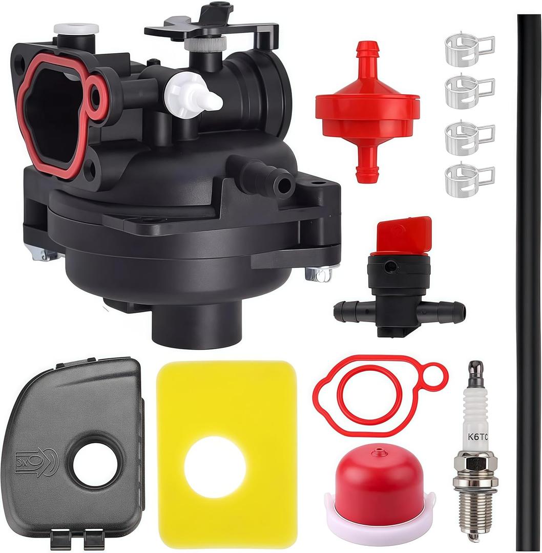 799583 Carburetor Compatible with Briggs &S tratton 590556 591160 591979 593261 595656 Bolens 21" 140cc Lawn Mower 11A-B0BL765 11A-020W765 300E 450E 500E 550E 08P502 8P502 09P602 09P702 Engines