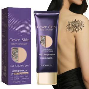 Tattoo Concealer, Best Tattoo Cover Up Waterproof, Beauty Body Full Coverage, Body Makeup, Lasting Effects 2.5oz (1Pcs)