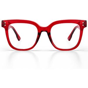 miyya Stylish Reading Glasses for Women, Cheaters Eyeglasses, Oversized Blue Light Readers, Fashion Eye Glasses