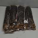 8 Packs Goddess Faux Locs Crochet Hair for Black Women, Long Goddess Locs Crochet Hair, Boho Style Locs, River Hair with Curly Ends (22Inch, T27#, 8Packs)