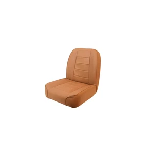 Rugged Ridge Low Back FRT Seat Non Recline Tan 55-86 CJ Models