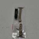 MioHHR Metal Band Compatible with Apple Watch Bands 49mm Ultra3/2/1,46mm Series 11 10,45mm Series 9 8 7,44mm Series 6 5 4 SE,42mm Series 3/2/1,Stainless Steel iWatch Bands for Women,Silver/Gold