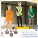 Award Medals 1st 2nd 3rd Place Medals for Awards Metal Winner Trophy Awards Gold, Silver, and Bronze Prizes for Sports Competitions Party, 2 Inches