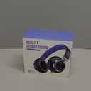 AILIHEN C8 Kids Headphones Wired, On-Ear Headphones with Microphone and Volume Control Foldable Corded Stereo 3.5mm Headset for School Teens Smartphones Chromebook Laptop Tablets Travel (Black Blue) (Medium)