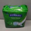 FitRight Adult Diapers, Extra Heavy Absorbency, L (Waist Size 44in-56in), 20 Count, OptiFit Incontinence Briefs for Men and Women, Disposable, Moisture Wicking, Leak Protection,
