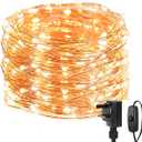 Lepro Fairy Lights Plug in, 20m 200 LED Copper Wire Fairy Lights, 66ft Warm White Christmas Tree Lights, Fairy String Lights Mains Powered for Christmas Decorations, Bedroom, Party, Wedding and More [Energy Class E]