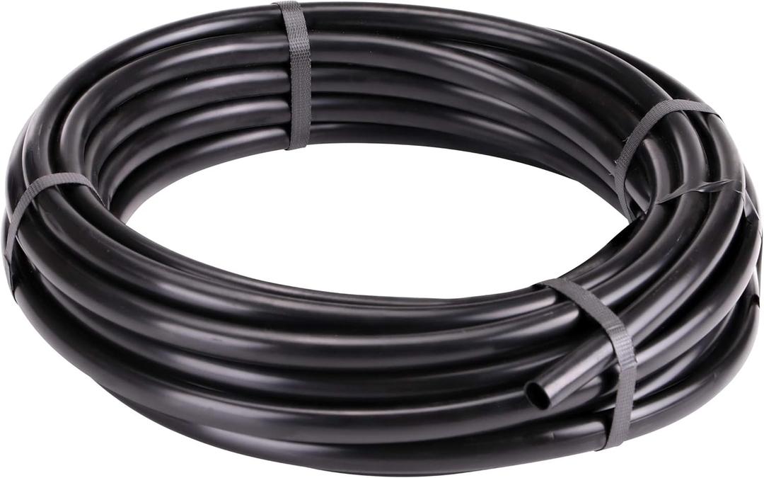 Raindrip 061005P 5/8 in. Supply Tubing, Black Polyethylene, 50 ft.