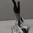 4.9 FT Christmas Outdoor Artificial Tree with Fairy Lights - 216 LED Pre Lit Christmas Decoration Tree Lights with Timer,Includes14 LED Flashing Bulb,for Holiday Displays (Warm White)