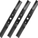 890-172C Finish Mower Blades for 72" Deck, High Lift Blades Compatible with Land Pride FDR1648 FDR1660 FDR2548 FDR2572, Replaces 890-200C 890-318C, 3 Pack