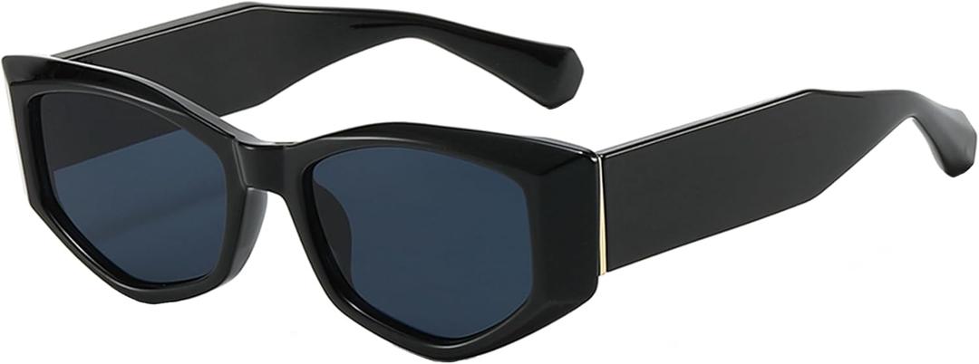 Kursan Retro Thick Frame Sunglasses for Women Men Classic 90s Chunky Sun Glasses Shades UV400
