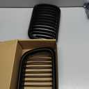 MIC E36 Grill,Front Kidney Grill Grilles Compatible with 3 Series E36 4DR/2DR & M3 LCI 1997-1999,Matte Black