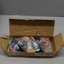 2" Caster Wheels Set of 4, Heavy Duty Casters with Brake, No Noise Locking Polyurethane (PU) Wheels, Swivel Plate Castors Pack 4