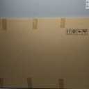 AERART Abstract Wall Art White and Gold Wave Lines Canvas Print Artwork Abstract Wall Decor Paintings for Living Room Bedroom Office Home Decor 20x40 Inch