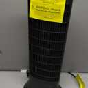 Honeywell Digital Ceramic Tower Heater, 1500 Watt, Black  Oscillating Ceramic Heater  Space Heater with Two Heat Settings, Medium Room